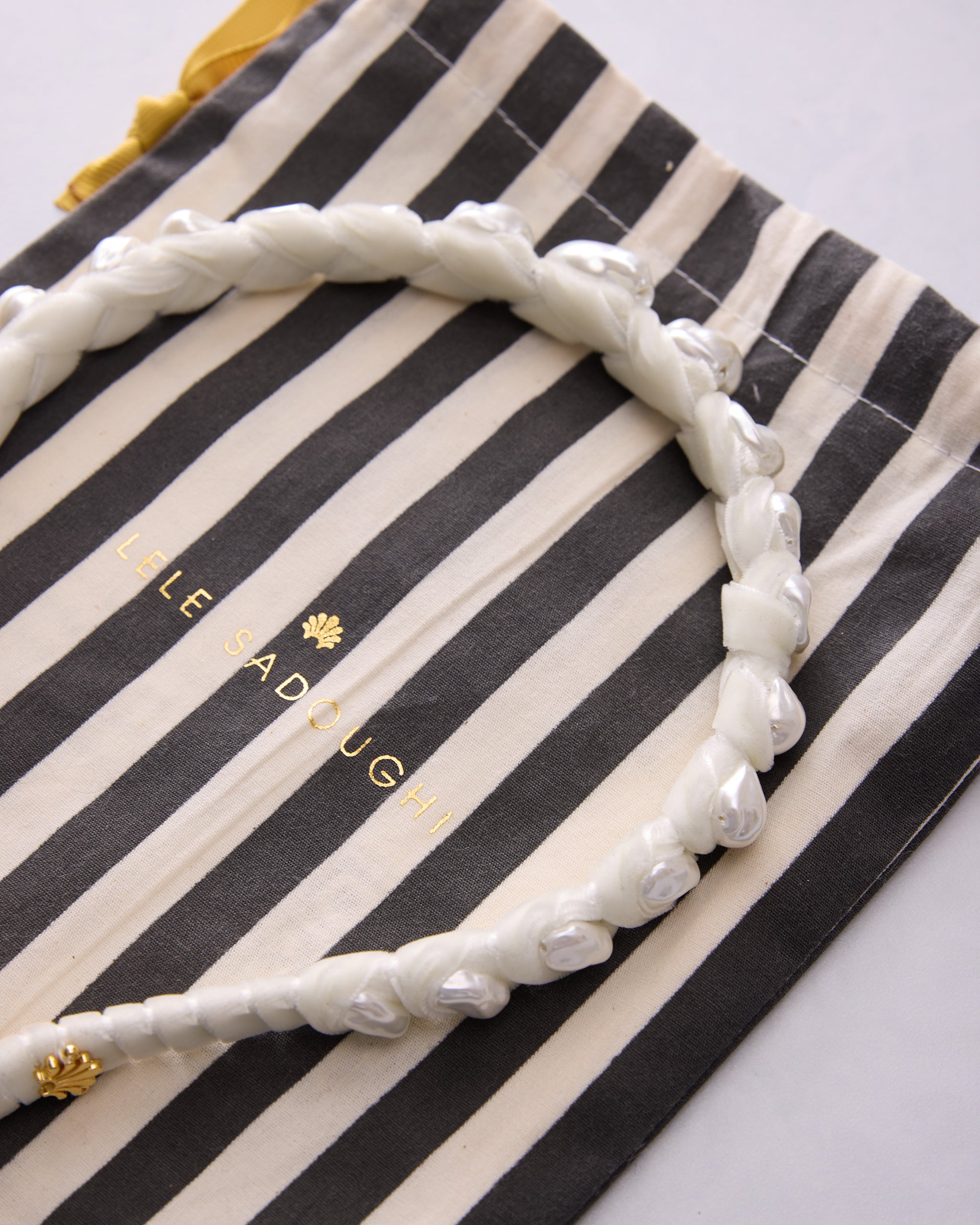 Ivory - Baroque Headband - Lele Sadoughi