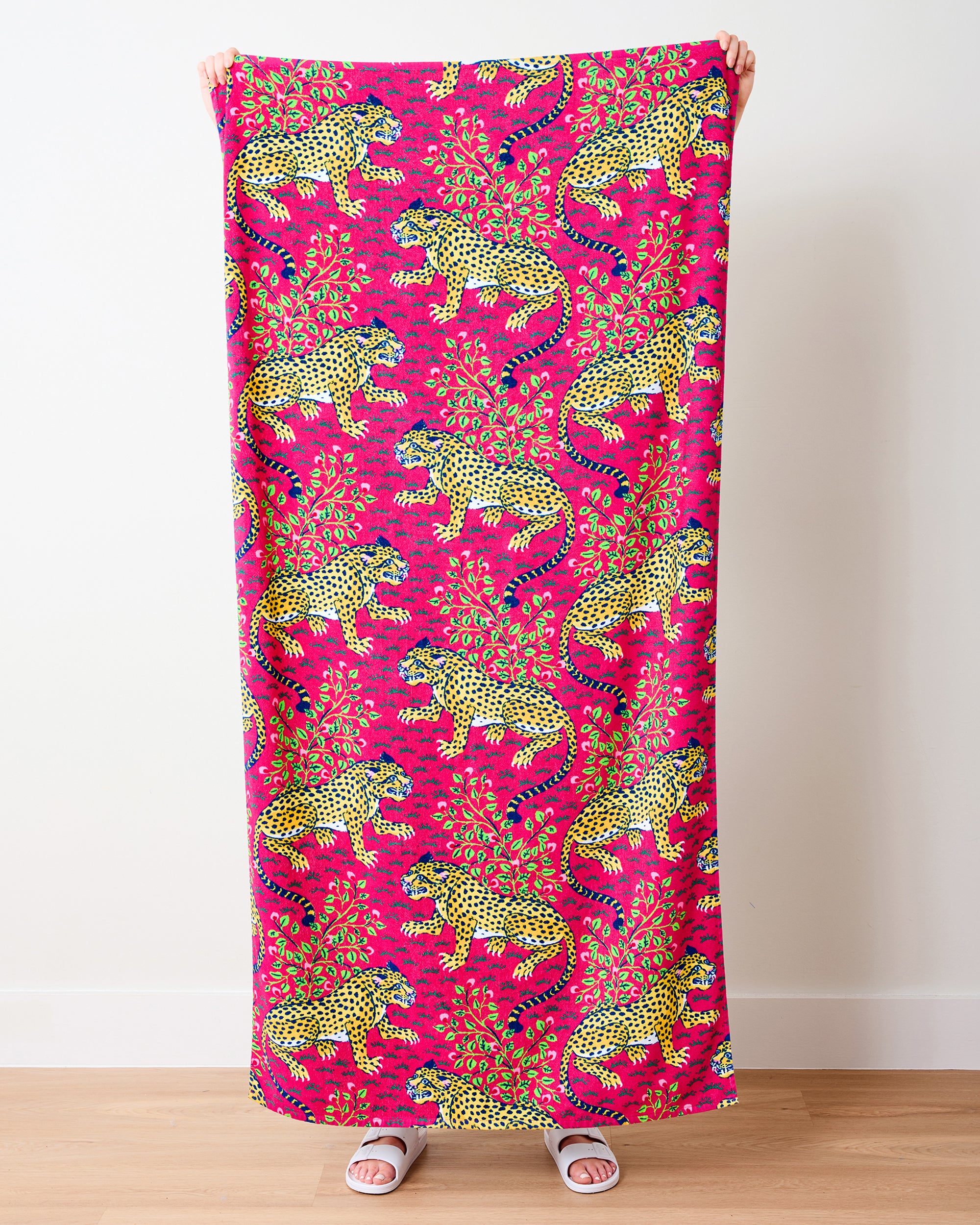 Bagheera - Beach Towel - Hot Pink