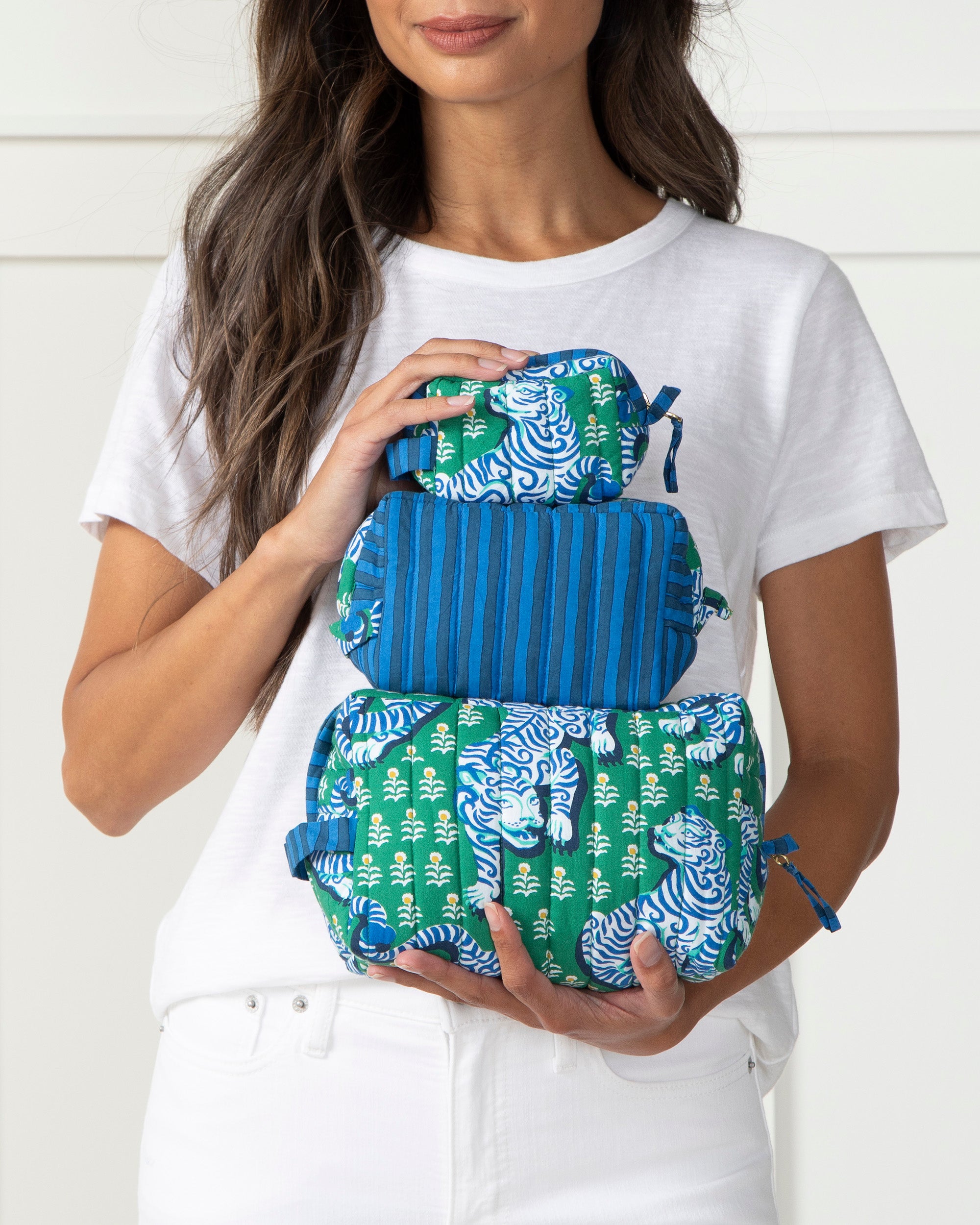 Tiger Queen - Three's Best Pouch Set - Jade