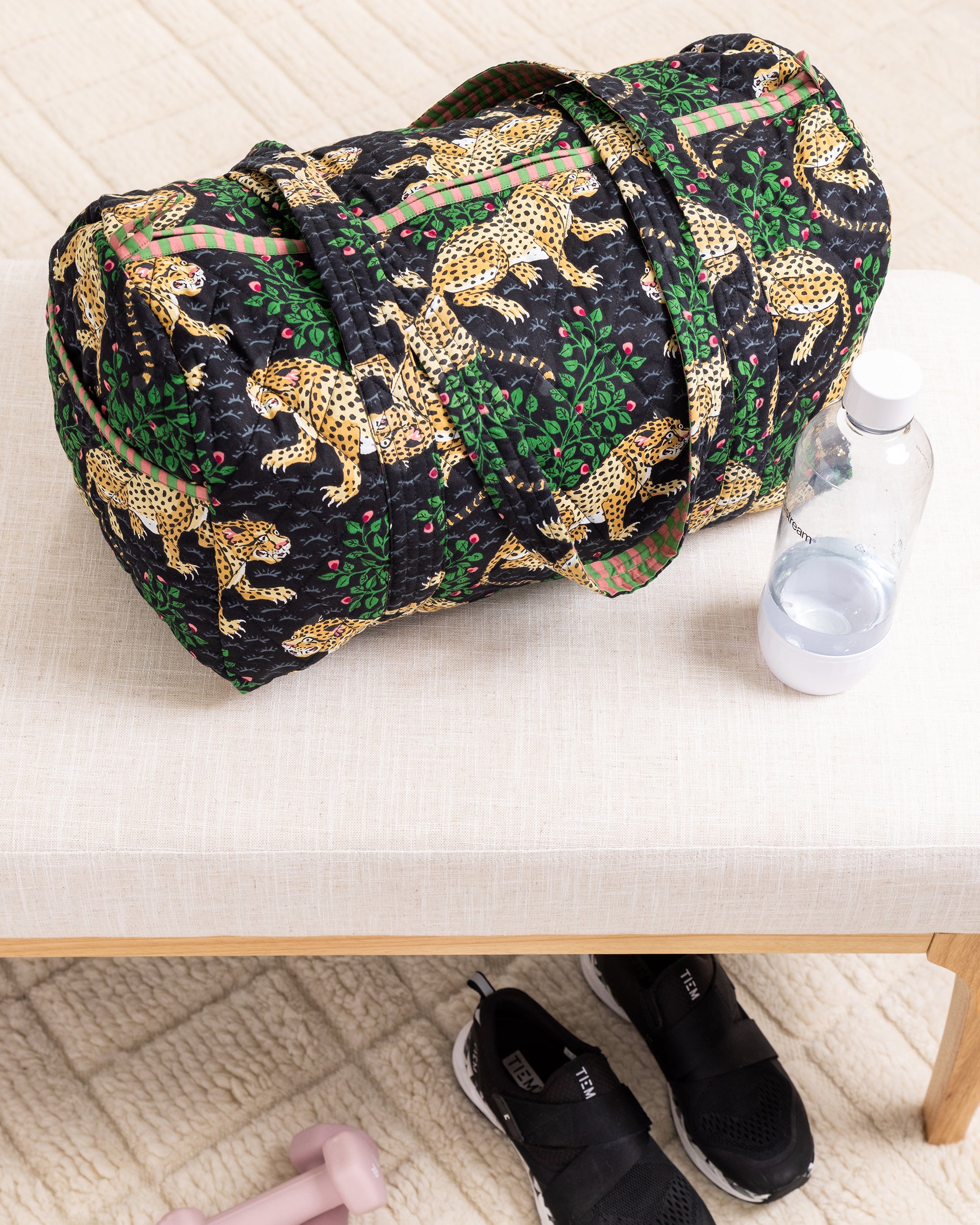 Bagheera - Quilted Duffle Bag - Ink