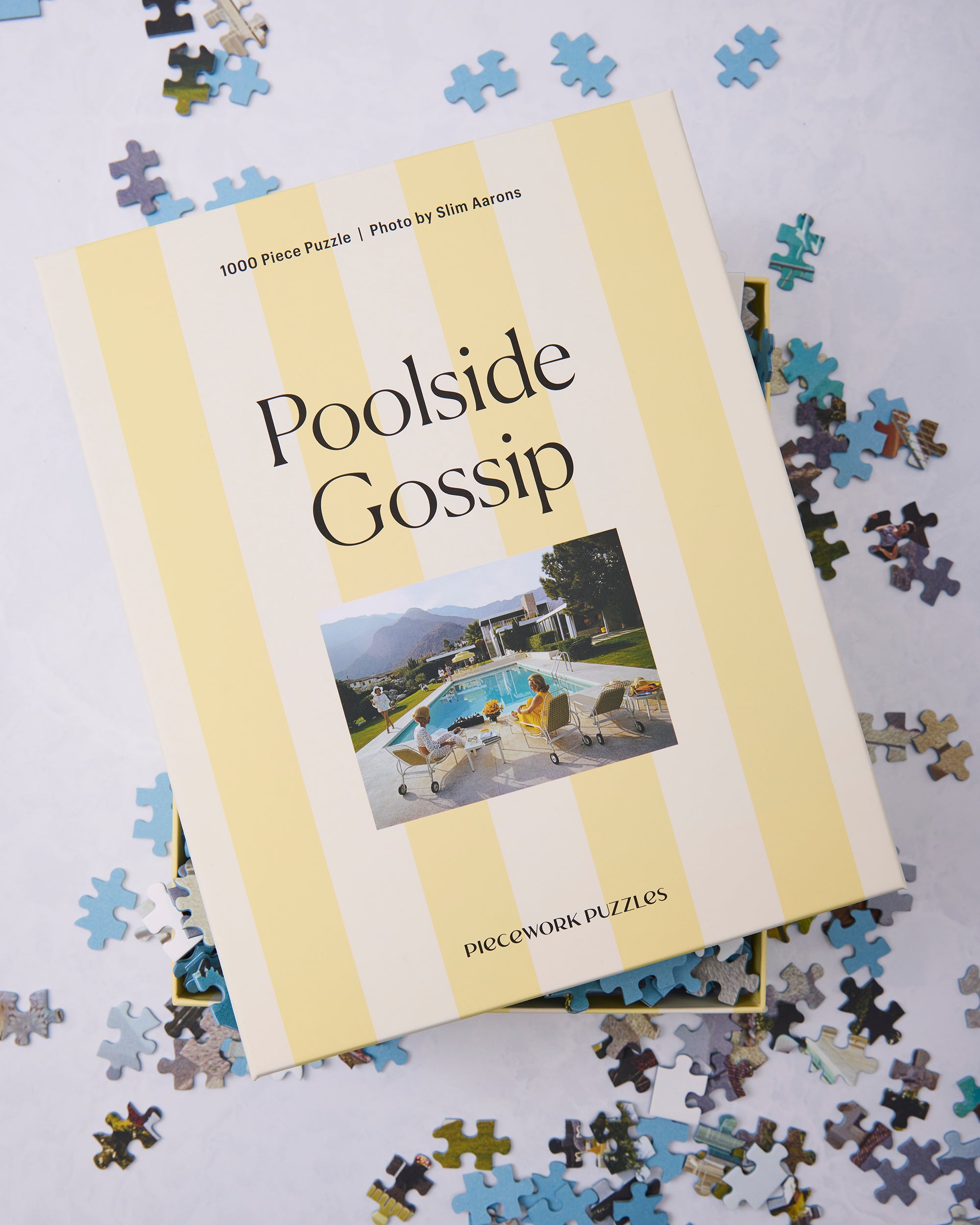 Slim Aarons Poolside Gossip - 1000 Piece Puzzle - Piecework Puzzles