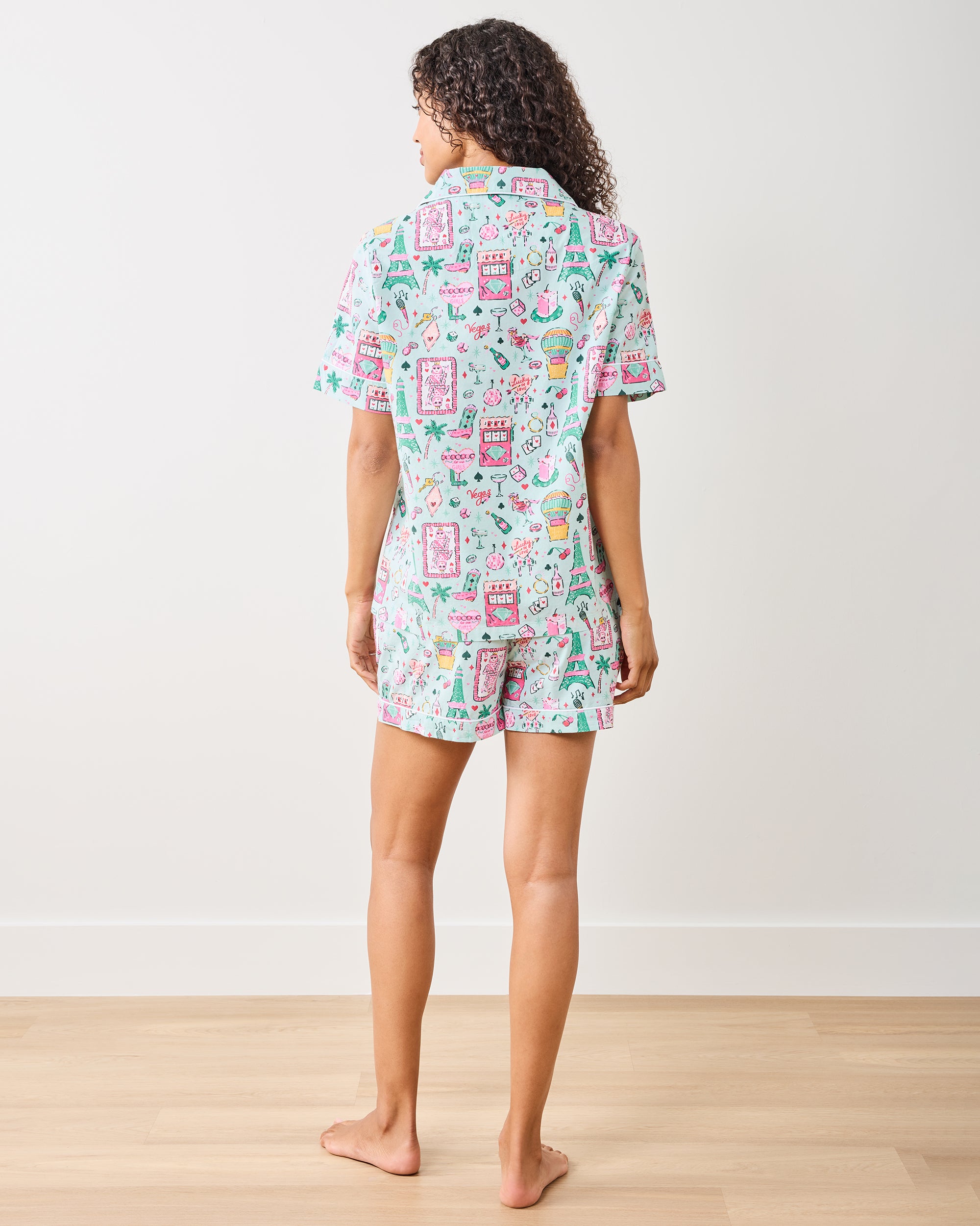 Viva Las Vegas - Short PJ Set - Mint