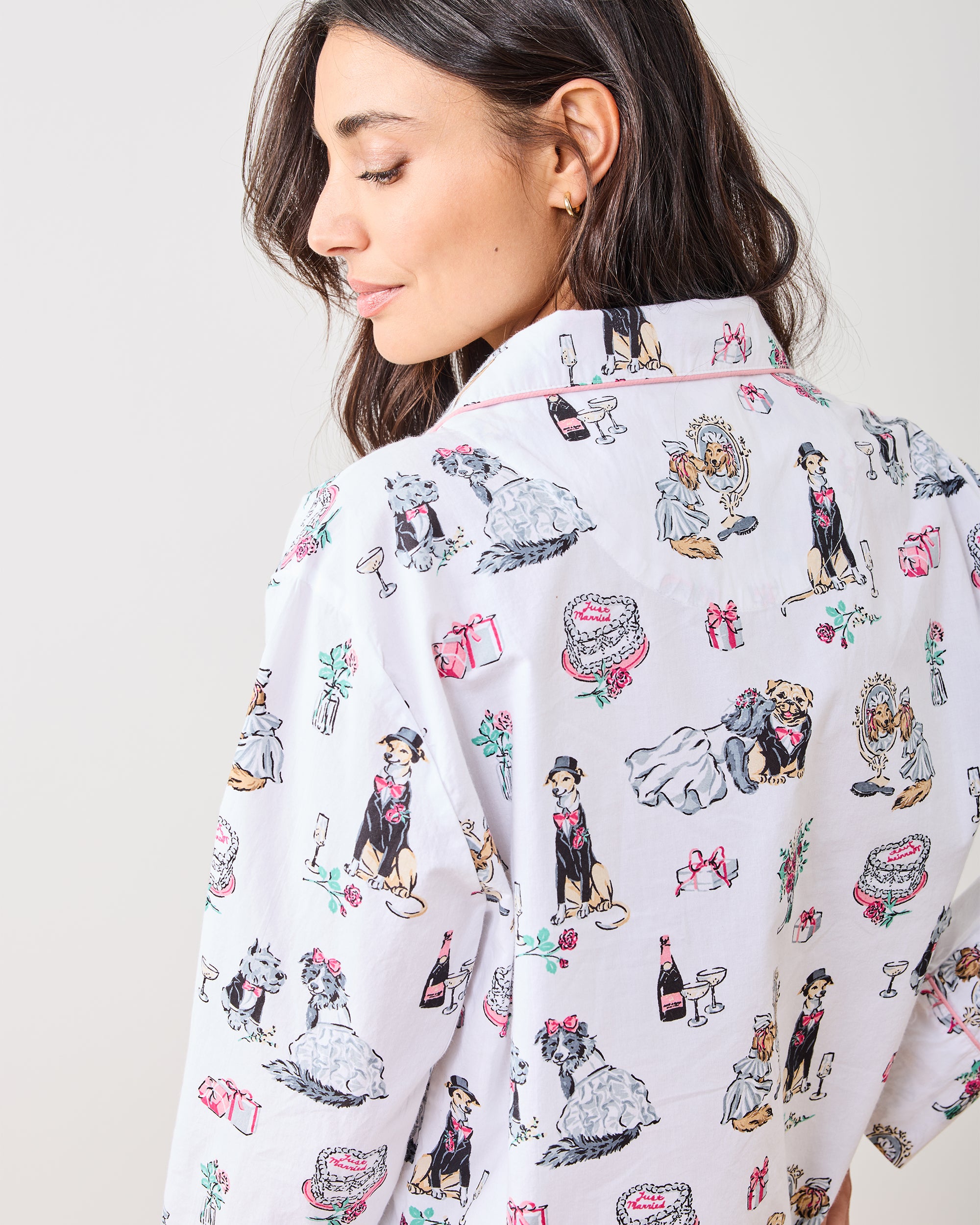 Fur Ever Yours - Long PJ Set - Cloud