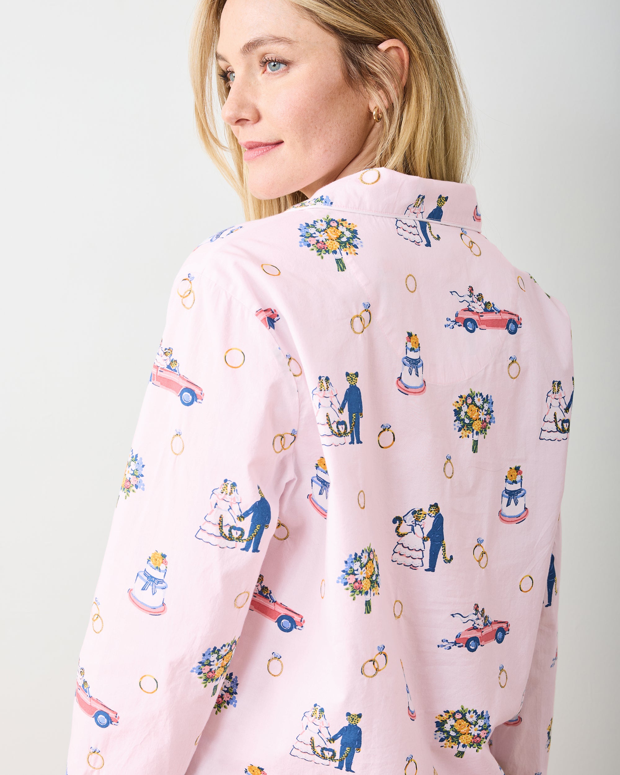 Happily Ever After - Long PJ Set - Blush