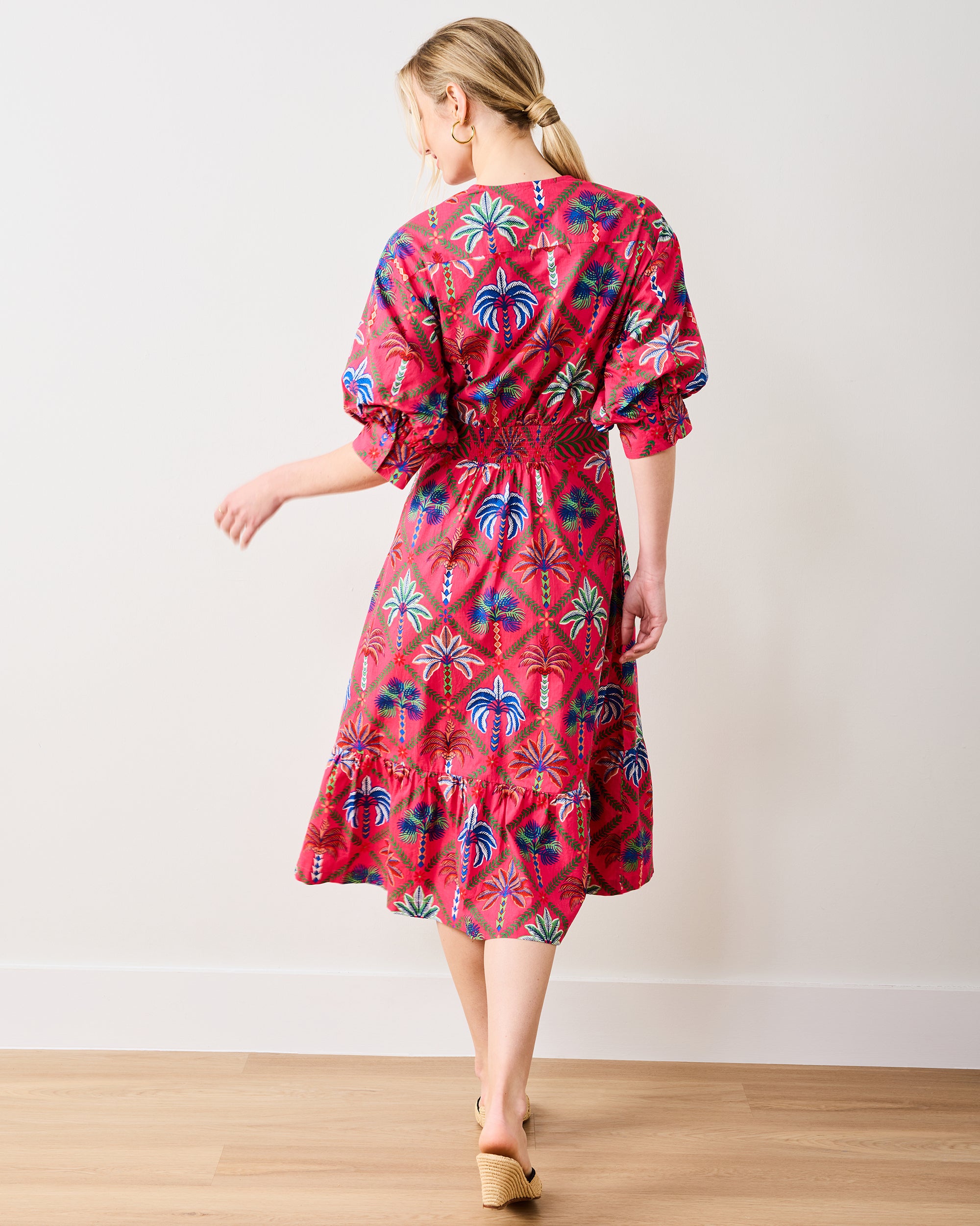 Palm Tree Paradise - Gabriela Dress - Cocktail Umbrella