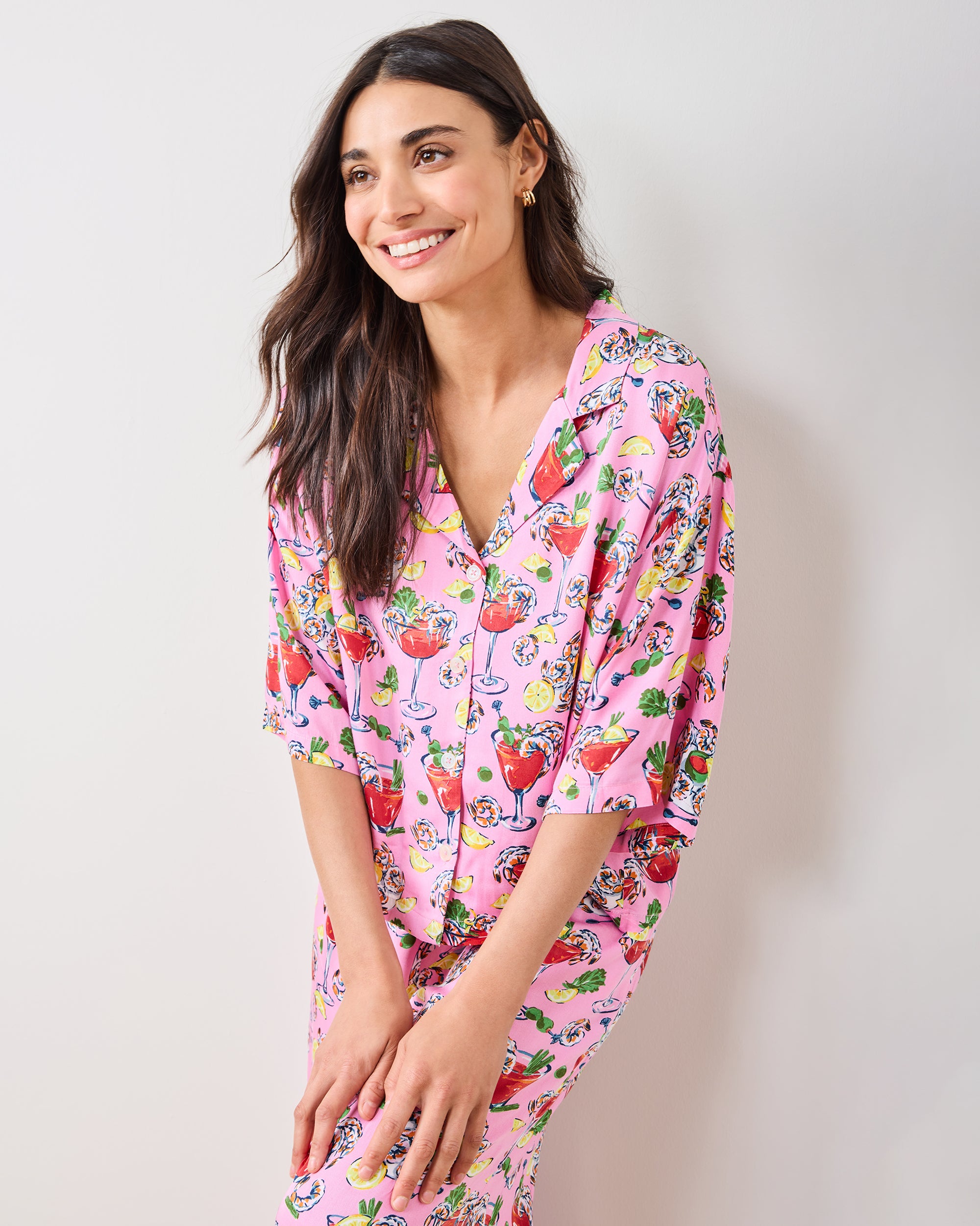 Shrimp Cocktail - Eco Satin Wildest Dreams Set - Parlor Pink