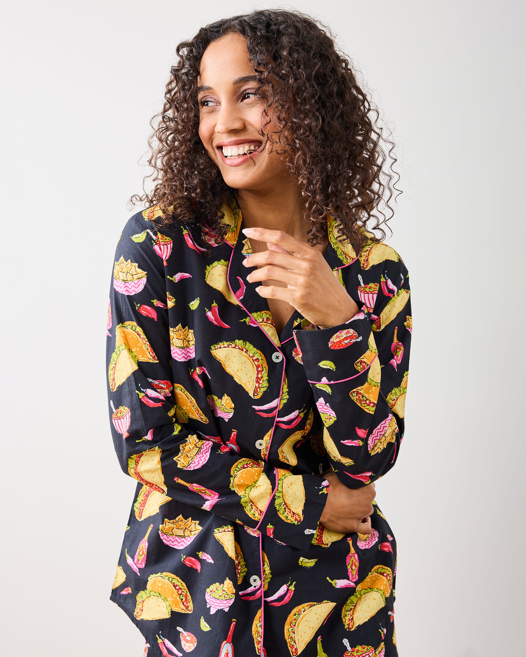 Guac On - Long PJ Set - Lava Rock