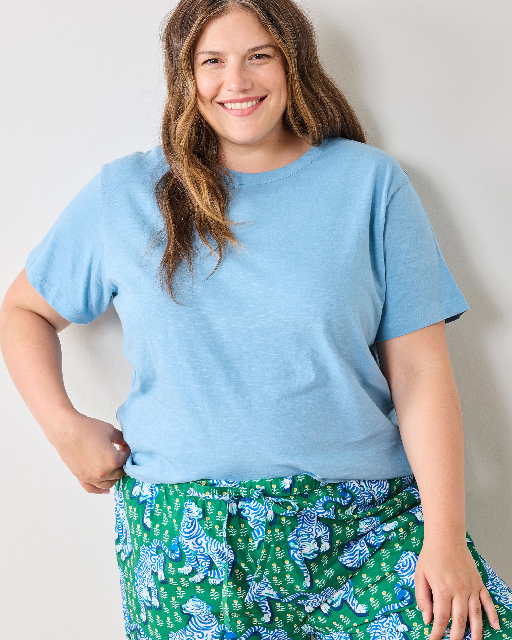 Sky Blue - Saturday Tee - Knit T-Shirt