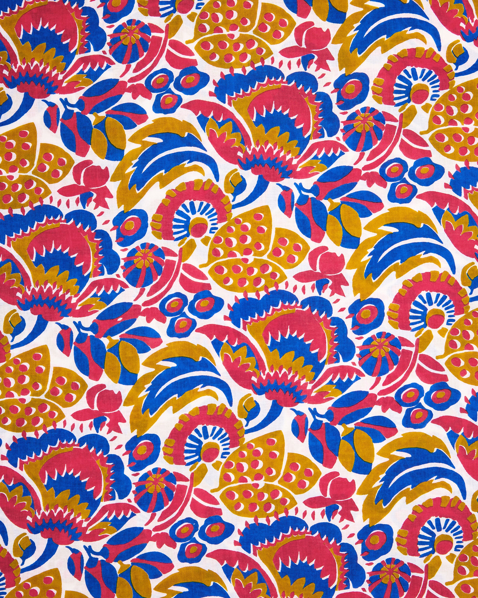 PF + Pencil & Paper Co. Bahama Blooms - Camila Dress - Blue & Red